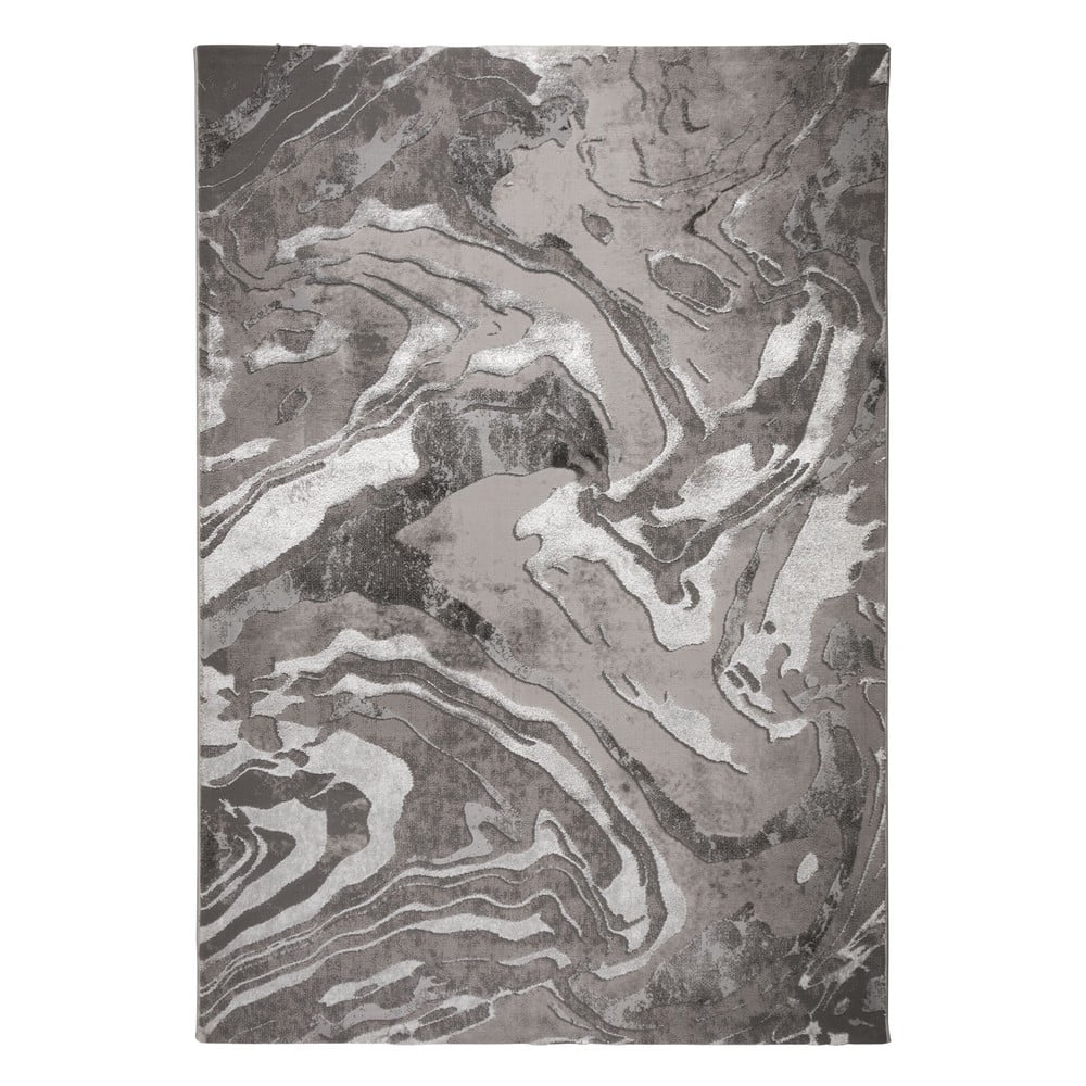 Pelēks paklājs Flair Rugs Marbled, 240 x 340 cm