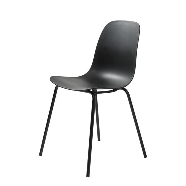 Melns ēdamistabas krēsls Unique Furniture Whitby