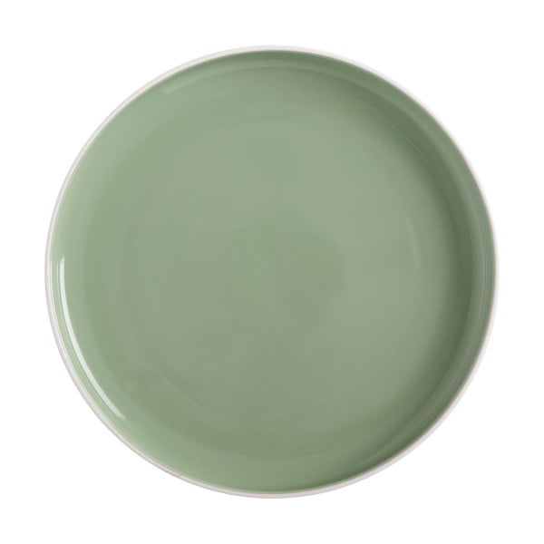 Zaļa porcelāna šķīvis Maxwell & Williams Tint, ø 20 cm