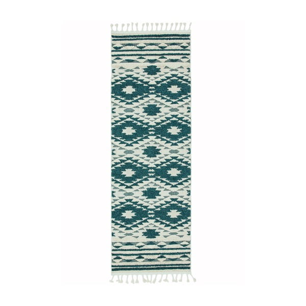 Zaļš paklājs Asiatic Carpets Taza, 80 x 240 cm