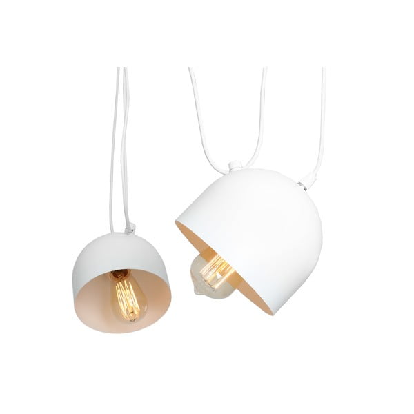 Balta griestu lampa ar 2 spuldzēm Custom Form Popo