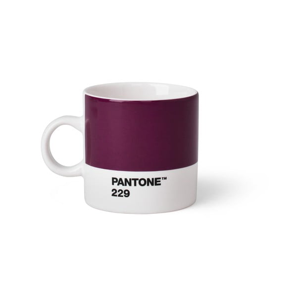Tumši violeta krūze Pantone Espresso, 120 ml