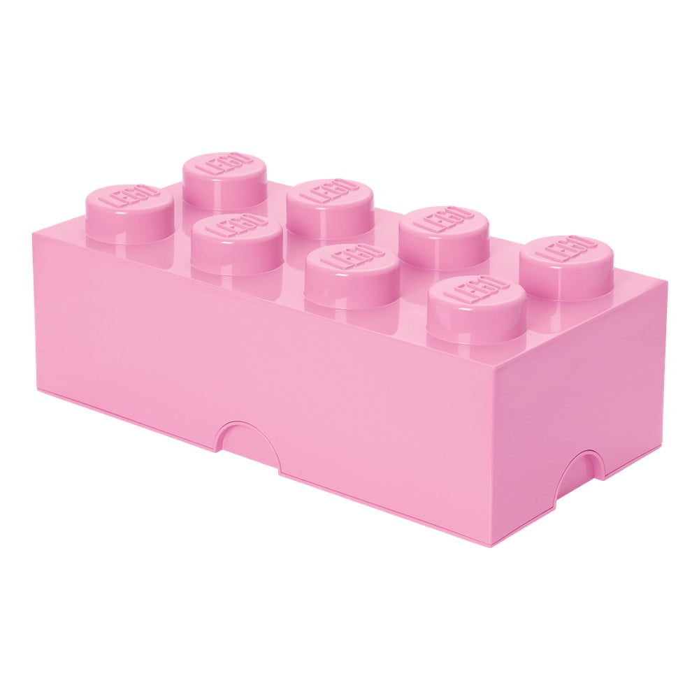 Gaiši rozā LEGO® glabāšanas kaste