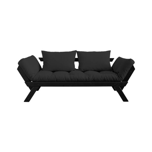 Dīvāns ar nolaižamām malām Karup Design Bebop Black Dark Grey