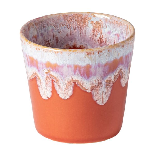Balti oranža keramikas espresso tasīte Costa Nova, 200 ml