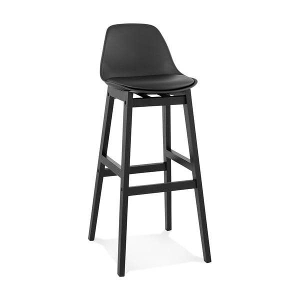 Melns bāra krēsls Kokoon Turel, sēdekļa augstums 79 cm