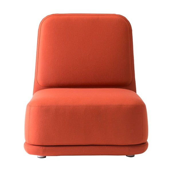 Oranžs atpūtas krēsls ar augstu atzveltni Softline Standby High