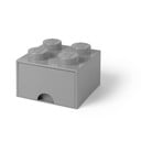 Pelēka kvadrātveida glabāšanas kaste LEGO®