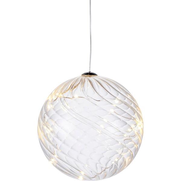 LED gaismas dekors Sirius Wave Ball, Ø 13 cm