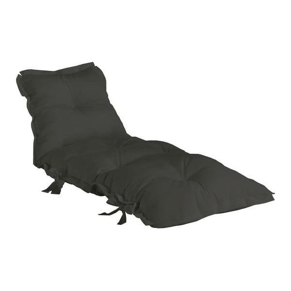 Tumši pelēks āra maināms dīvāns Karup Design OUT™ Sit&Sleep 