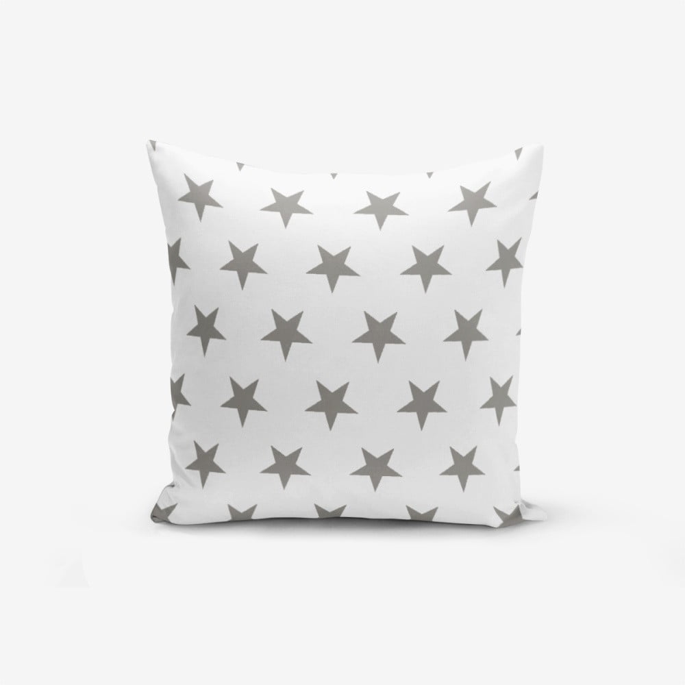 Spilvendrāna Minimalist Cushion Covers Grey Star, 45 x 45 cm