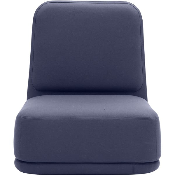 Tumši zils atpūtas krēsls ar augstu atzveltni Softline Standby High
