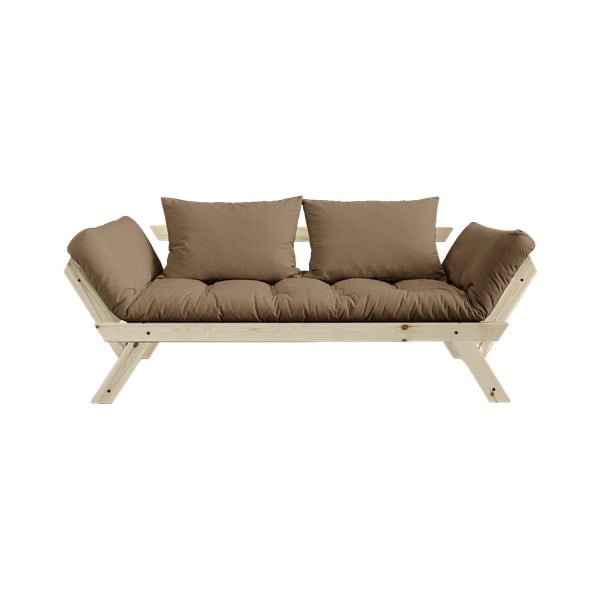 Dīvāns ar nolaižamām malām Karup Design Bebop Natural Clear Mocca