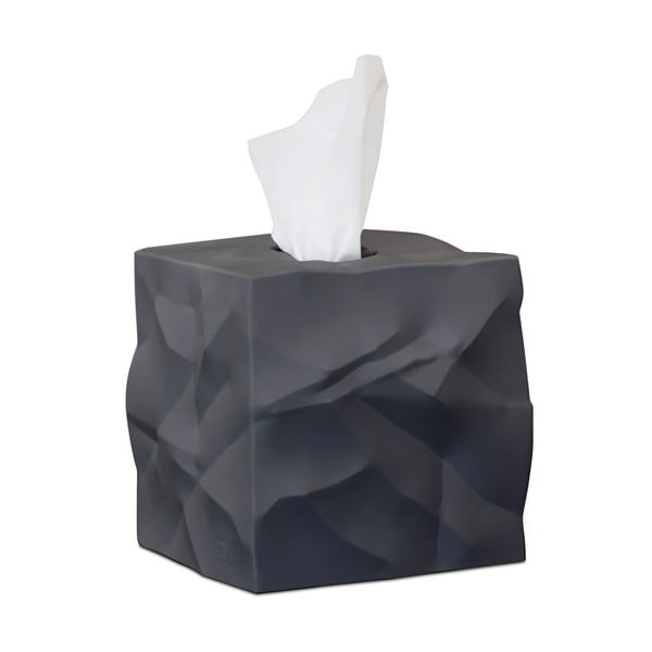 Melna salvešu kastīte Essey Wipy Cube