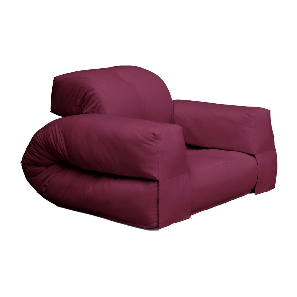 Izlaižams matrača krēsls Karup Design Hippo Bordeaux
