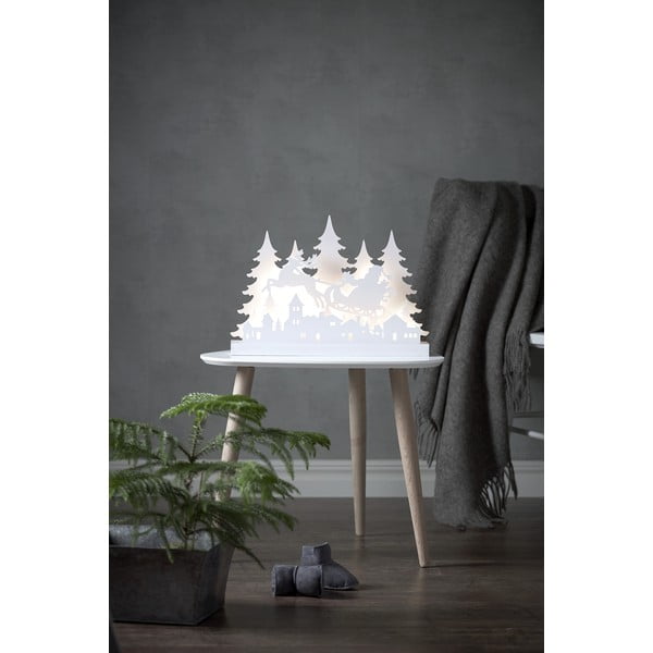 Balta Ziemassvētku LED gaismas dekorācija Star Trading Grandy Reinders