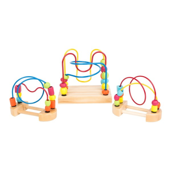 3 rotaļlietu komplekts kustību attīstībai Legler Loop